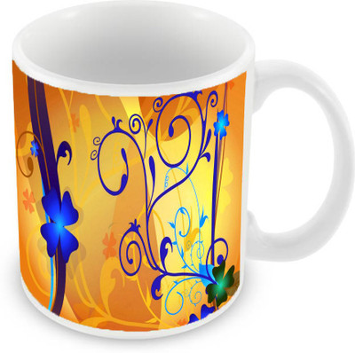 

Sleep Nature's SN-MG-935 Ceramic Mug(350 ml), Multicolor