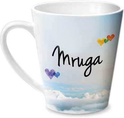 

Hot Muggs Simply Love You Mruga Conical Ceramic Mug(350 ml)