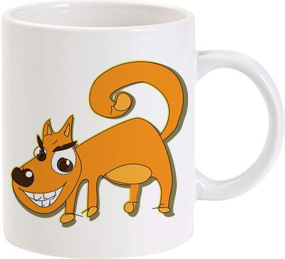 40% OFF on Lolprint Dog Funny Smile Ceramic Coffee Mug(325 ml) 40% OFF on Lolprint Dog Funny Smile Ceramic Coffee Mug(325 ml)