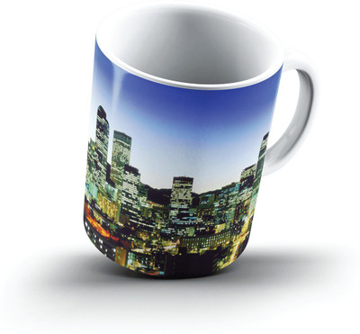 

Ucard Mile High City Denver Colorado2484 Bone China, Ceramic, Porcelain Mug(325 ml), Multicolor