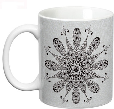 

Prithish Abstract Design 15 Ceramic Mug(330 ml), Multicolor