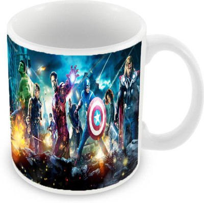 

Sleep Nature's SN-MG-1008 Ceramic Mug(350 ml), Multicolor
