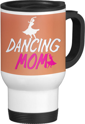 56% OFF on TIED RIBBONS Dancing Queen White-Travel Ceramic Coffee Mug(600 ml)
