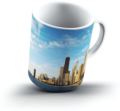 

Ucard Landscape1732906 Bone China, Ceramic, Porcelain Mug(325 ml), Multicolor