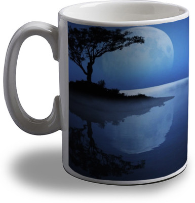 

Artifa Lonely Tree Porcelain, Ceramic Mug(350 ml), Multicolor