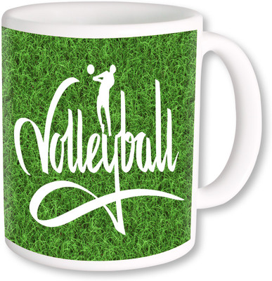 

PhotogiftsIndia I Love Volleyball 05 Ceramic Mug(325 ml), Multicolor
