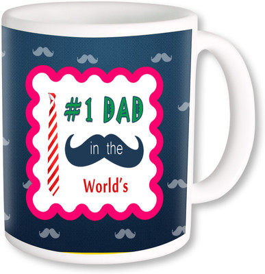 

PhotogiftsIndai Happy Father's Day 127 Ceramic Mug(325 ml), Multicolor