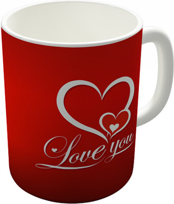 

Shaildha V081 Ceramic Mug(350 ml), Multicolor