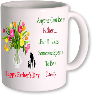 

PhotogiftsIndia Happy Fathers Day 022 Ceramic Mug(350 ml), White