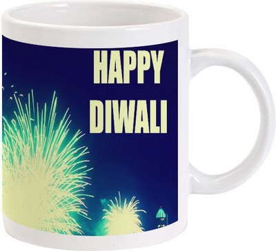 

Lolprint 11 Diwali Ceramic Mug(325 ml)