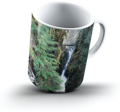 

Ucard Landscape482781 Bone China, Ceramic, Porcelain Mug(325 ml), Multicolor