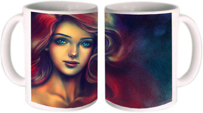 

Shopmillions Gorgeous Girl Ceramic Mug(300 ml)