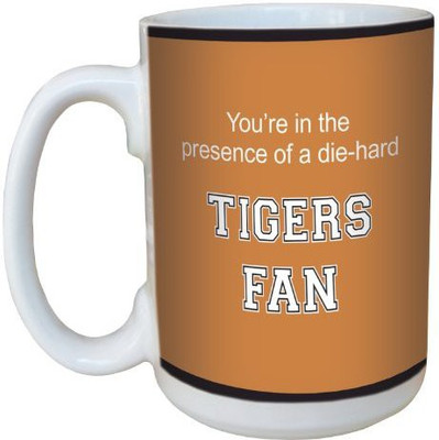 

Tree-Free Greetings Greetings lm44905 Tigers College Basketball Ceramic with Full-Sized Handle, 15-Ounce Ceramic Mug(60 ml), Multicolor
