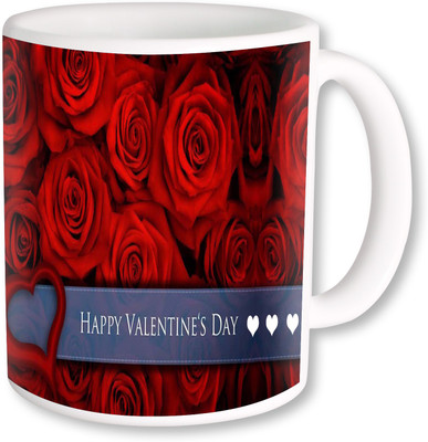 

Heyworlds happy valentine day gifts 19 Ceramic Mug(325 ml), Multicolor