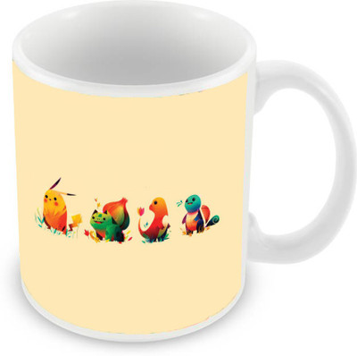 

Sleep Nature's SN-MG-2300 Ceramic Mug(350 ml), Multicolor
