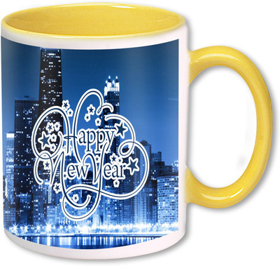 

Heyworlds new year gifts 0048 Ceramic Mug(325 ml), Multicolor
