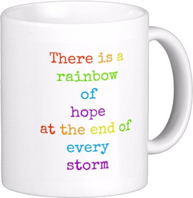 

Exoctic Silver Best Quoted Coffee 00024 Ceramic Mug(300 ml), Multicolor