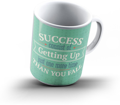 

Ucard Motivational Quote755 Bone China, Ceramic, Porcelain Mug(325 ml)