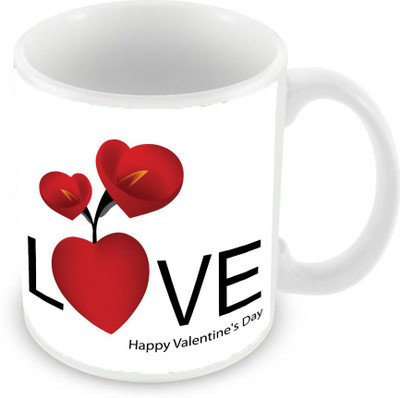 

Sleep Nature's SN-MG-2568 Ceramic Mug(350 ml), Red