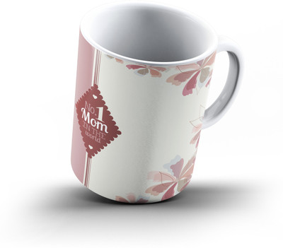 

Ucard Mothers Day431 Bone China, Ceramic, Porcelain Mug(325 ml), Multicolor