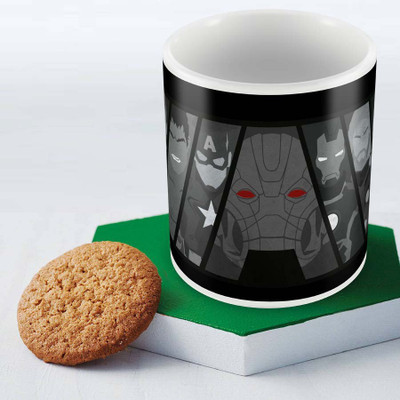 

Posterboy The Avengers Sketch Officially Licensed (Pack Of 1) Ceramic Mug(350 ml), Multicolor