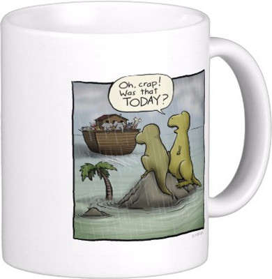 

Exoctic Silver Quoteds ooooo82 Ceramic Mug(300 ml), Multicolor
