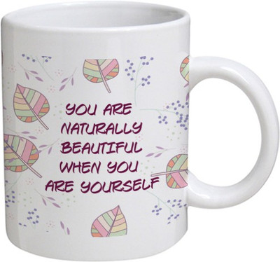 

Disginer Cases Yourself - MyBestow White Plain Coffee Ceramic Ceramic Mug(320 ml), Multicolor