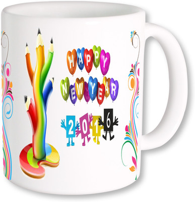 

PhotogiftsIndia happy new year 070 Ceramic Mug(325 ml)