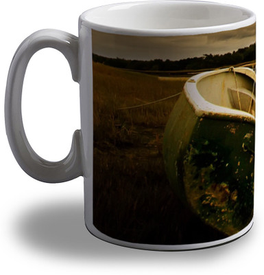 

Artifa Boat On River Side Porcelain, Ceramic Mug(350 ml), Multicolor