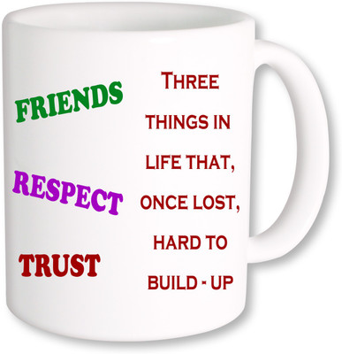 

PhotogiftsIndia Happy Friendship Day 025 Ceramic Mug(350 ml), Multicolor