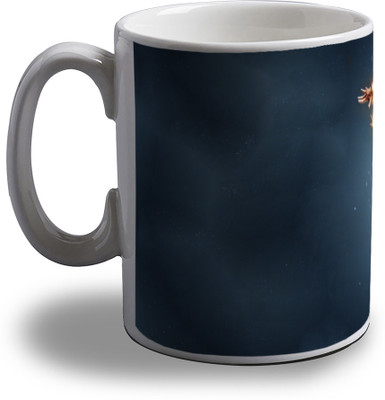 

Artifa Cool Dance Porcelain, Ceramic Mug(350 ml), Multicolor