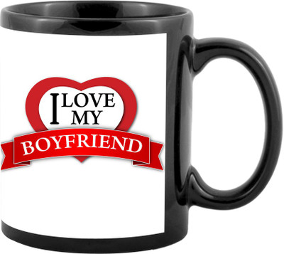 

SKY TRENDS World's Best Gifts For Valentine Girlfriend Boyfriend Friend Husband Wife Anniversary & Birthday Design Code 150 Ceramic Mug(325 ml), Black