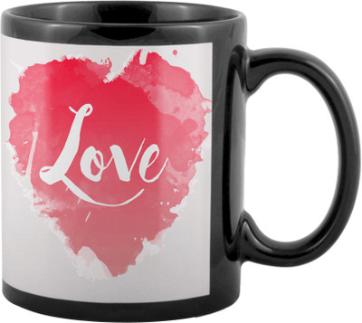 

SKY TRENDS Valentine Gifts For Special Girlfriend,Boyfriend,Wife,Husband,design 159 Ceramic Mug(325 ml), Black