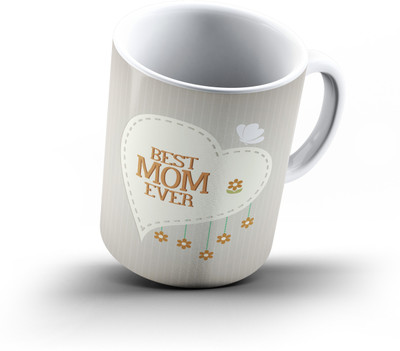 

Ucard Mothers Day416 Bone China, Ceramic, Porcelain Mug(325 ml), Multicolor