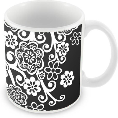 

Sleep Nature's SN-MG-2321 Ceramic Mug(350 ml), Black