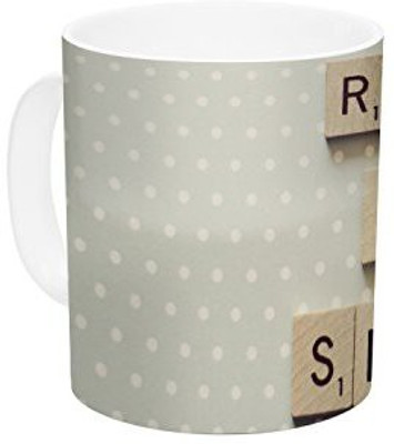 

Kess InHouse InHouse Cristina Mitchell Rise and Shine Ceramic Coffee, 11 oz, Multicolor Ceramic Mug(60 ml)
