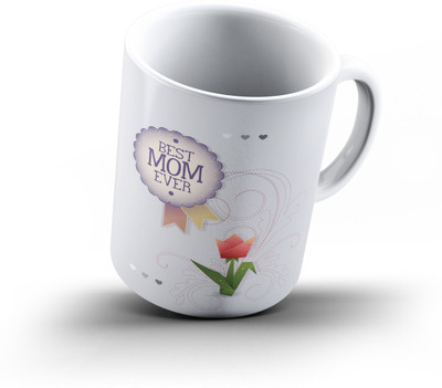 

Ucard Mothers Day410 Bone China, Ceramic, Porcelain Mug(325 ml), Multicolor