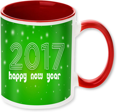 

Heyworlds new year gifts 020 Ceramic Mug(325 ml), Multicolor