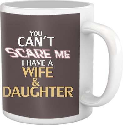 46% OFF on TIED RIBBONS You Can'T Sacre Me Coffee Ceramic Coffee Mug(350 ml)