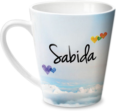 

Hot Muggs Simply Love You Sabida Conical Ceramic Mug(350 ml)