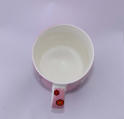 

Aarzool Hello Kitty Coffee MUG Bone China Mug(200 ml), Multicolor