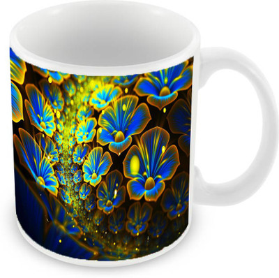 

Sleep Nature's SN-MG-954 Ceramic Mug(350 ml), Multicolor