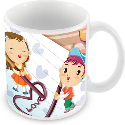 

Sleep Nature's SN-MG-2609 Ceramic Mug(350 ml), Multicolor