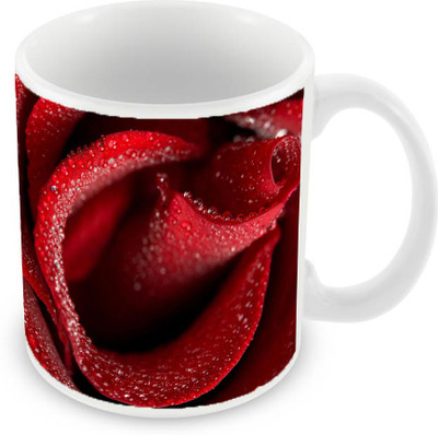

Sleep Nature's SN-MG-1690 Ceramic Mug(350 ml), Red