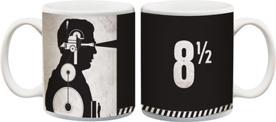 

Posterboy Eight and a half Ceramic Mug(350 ml), Multicolor