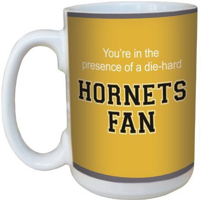 

Tree-Free Greetings Greetings lm44377 Hornets College Football Fan Ceramic with Full-Sized Handle, 15-Ounce Ceramic Mug(60 ml), Multicolor