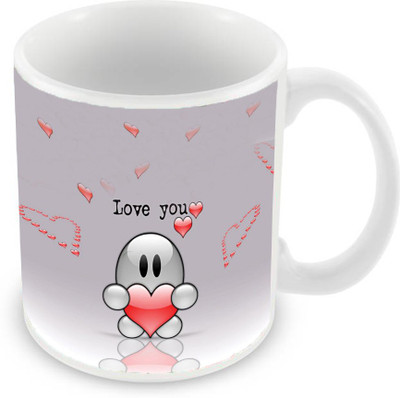 

Sleep Nature's SN-MG-1603 Ceramic Mug(350 ml), Multicolor