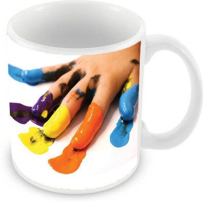 

Sleep Nature's SN-MG-1727 Ceramic Mug(350 ml), Multicolor