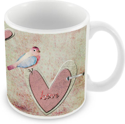 

Sleep Nature's SN-MG-2256 Ceramic Mug(350 ml), Pink
