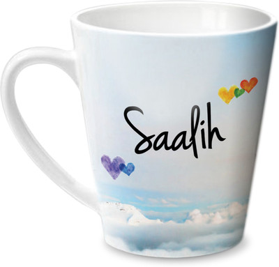 

Hot Muggs Simply Love You Saalih Conical Ceramic Mug(350 ml)